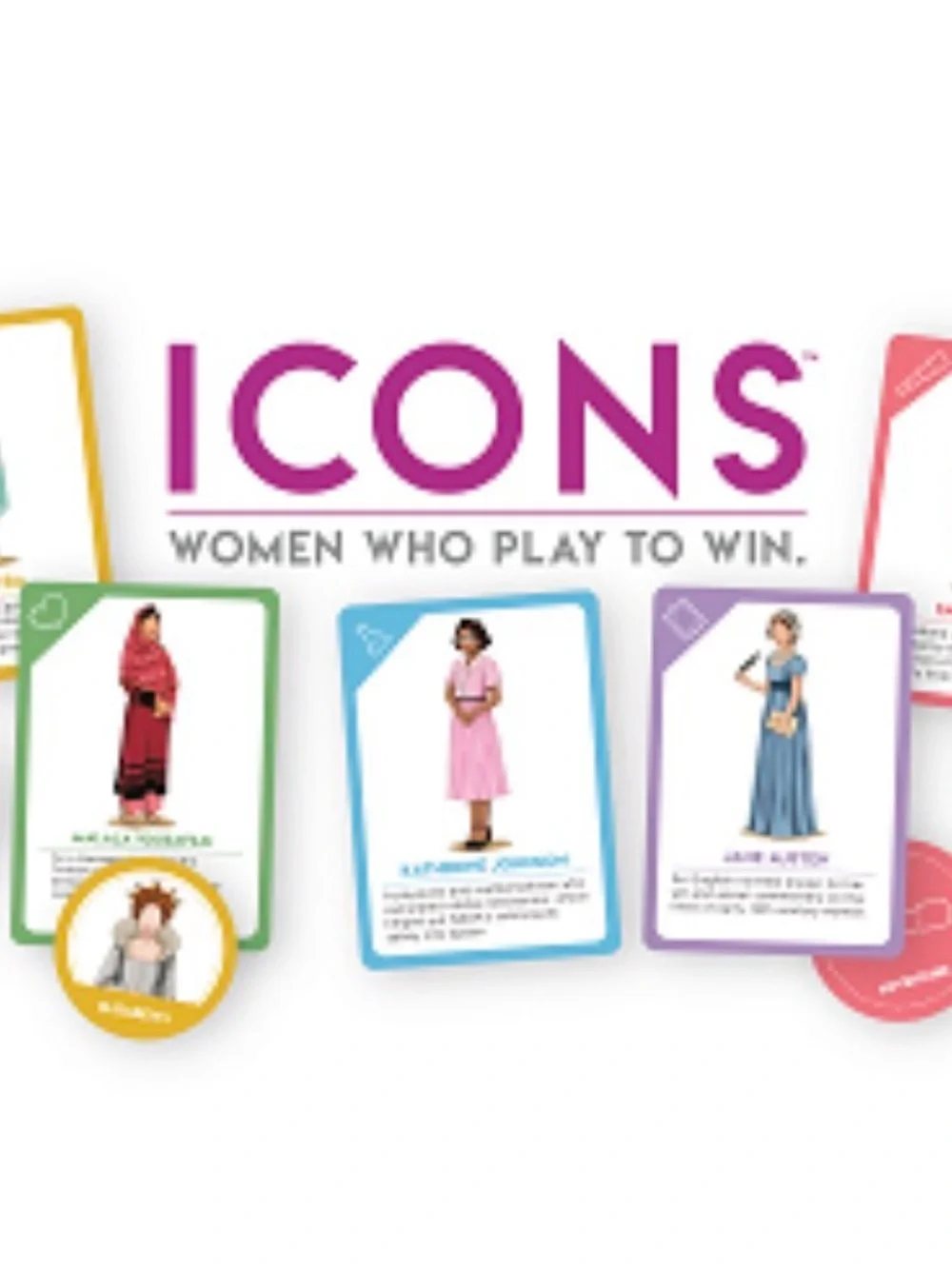 New sealed Icons women who play to win ages 8 & up Game